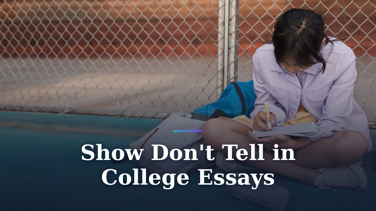 Show, Don't Tell: The Technique Behind Standout College Essays